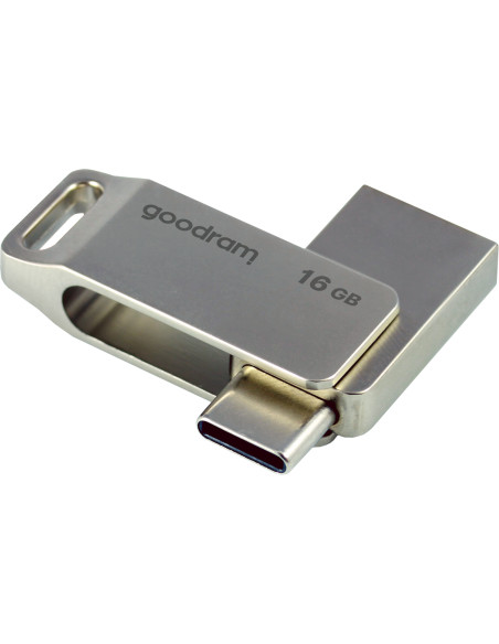 Goodram ODA3 unità flash USB 16 GB USB Type-A / USB Type-C 3.2 Gen 1 (3.1 Gen 1) Argento
