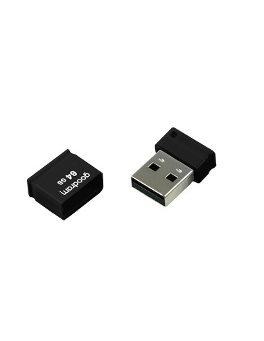 Goodram UPI2 unità flash USB 64 GB USB tipo A 2.0 Nero
