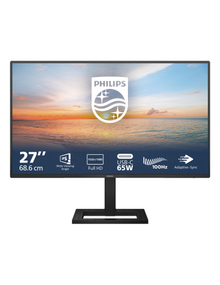 Philips Serie 1000 27E1N1300AE/00 LED display 68,6 cm (27") 1920 x 1080 Pixel Full HD LCD Nero