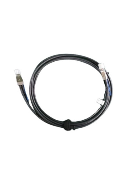 DELL 470-ABDR cavo Serial Attached SCSI (SAS) 2 m 12 Gbit/s Nero, Metallico