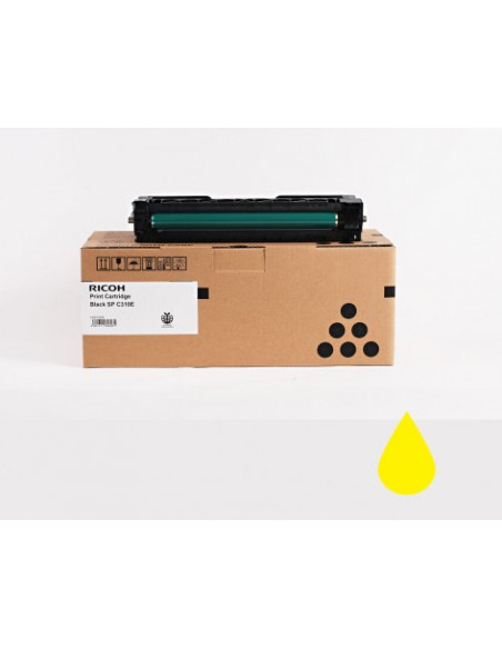 Ricoh 406351 cartuccia toner 1 pz Originale Giallo