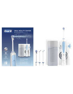 Oral-B Idropulsore Health Center Avanzato con 2 Beccucci Oxyjet, 2 Beccucci Con Getto D’acqua. 1 Idropulsore