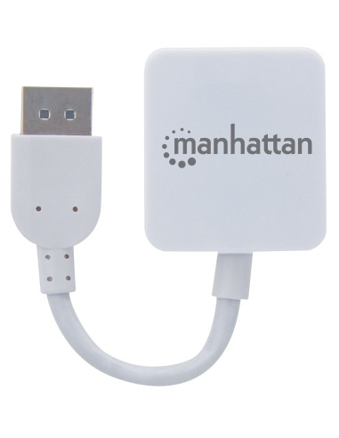 Manhattan 152648 cavo e adattatore video 0,11 m DisplayPort HDMI tipo A (Standard) Bianco