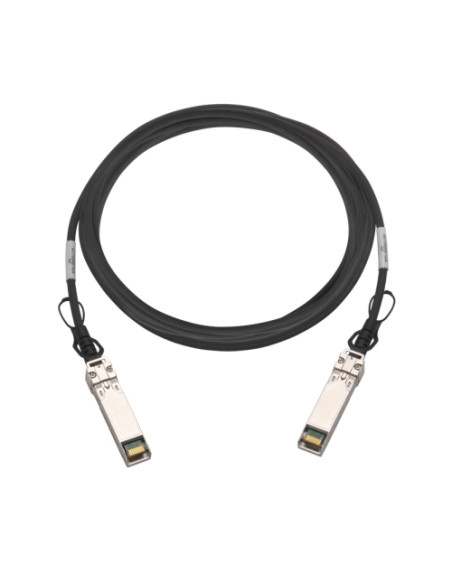 QNAP CAB-DAC15M-SFP28 cavo InfiniBand e in fibra ottica 1,5 m QSFP28 Nero
