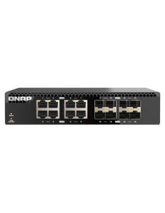 QNAP QSW-3216R-8S8T switch di rete Non gestito L2 10G Ethernet (100/1000/10000) Nero