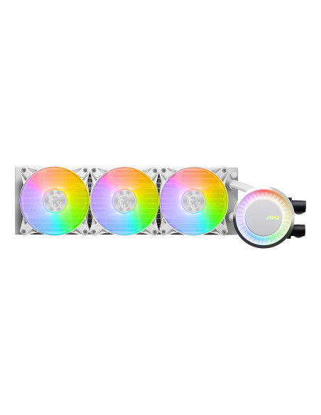 MSI MAG CORELIQUID E360 WHITE sistema di raffreddamento per computer Scheda madre, Processore Kit di raffreddamento a liquido 12