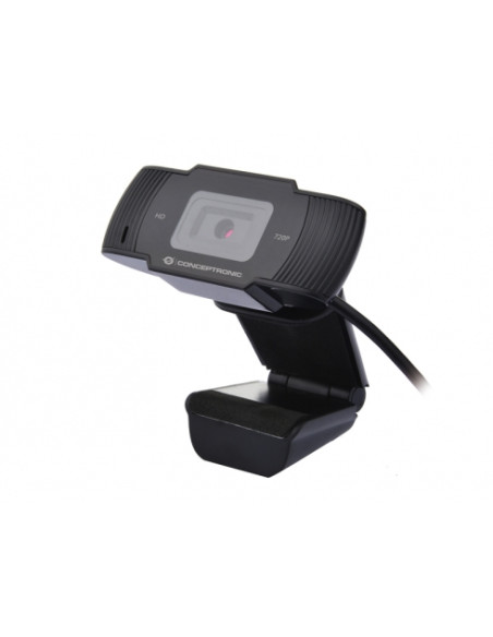 Conceptronic AMDIS 720P HD webcam 1280 x 720 Pixel USB 2.0 Nero