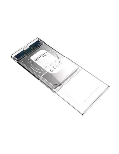 Conceptronic DANTE03T contenitore di unità di archiviazione Box esterno HDD/SSD Trasparente 2.5"