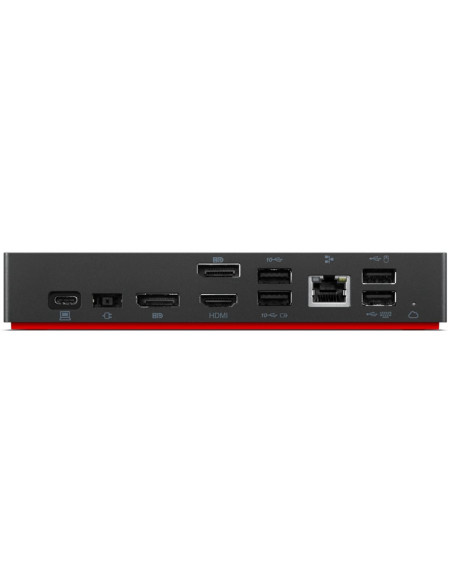 Lenovo 40B20135IT replicatore di porte e docking station per laptop Cablato USB 3.2 Gen 1 (3.1 Gen 1) Type-A + Type-C Nero