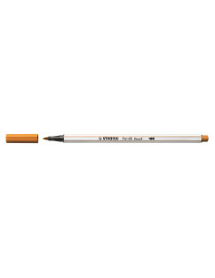 STABILO Pen 68 brush marcatore Medio Ocra 1 pz