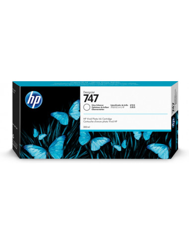 HP Cartuccia di inchiostro 747 DesignJet Gloss Enhancer da 300 ml