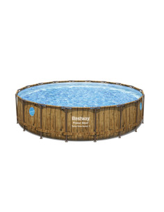 Bestway 56977 piscina fuori terra Piscina con bordi Piscina rotonda 23062 L Marrone