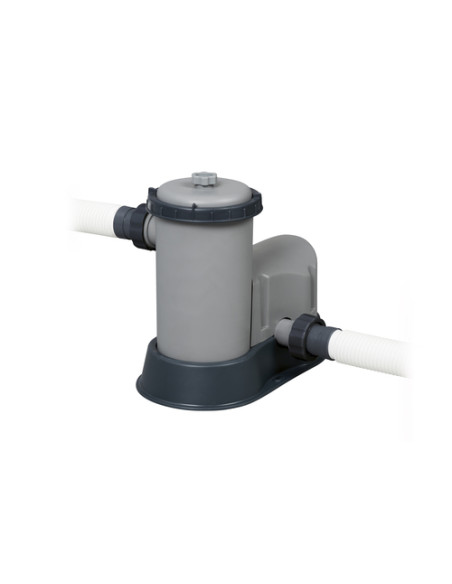 Bestway 56886 piscina fuori terra Piscina con bordi Piscina rotonda 26000 L Blu, Grigio
