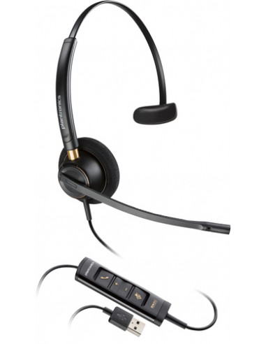 POLY Cuffia monoaurale EncorePro 515 con connettore USB-A