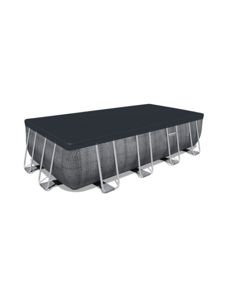 Bestway 56998 piscina fuori terra Piscina con bordi Piscina rettangolare 14812 L Grigio
