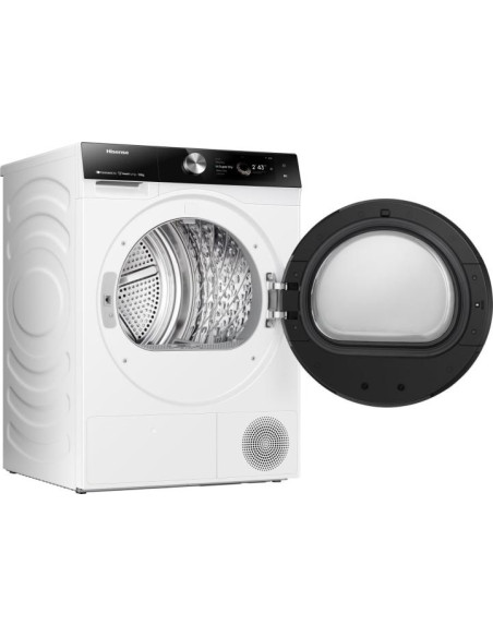 Hisense DH7S107BW asciugatrice Libera installazione Caricamento frontale 10 kg A+++ Bianco