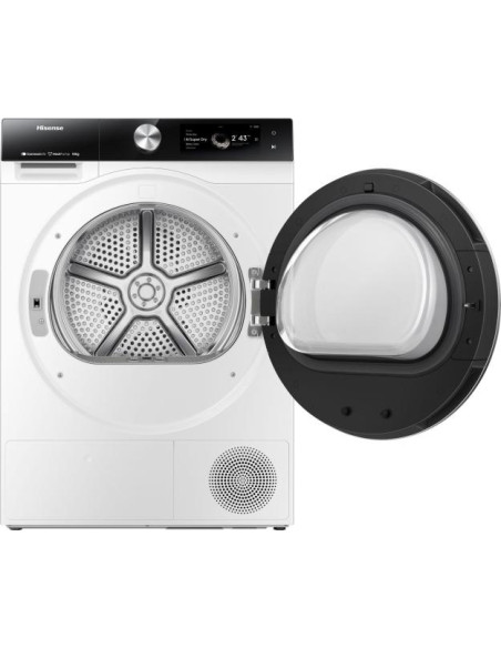 Hisense DH7S107BW asciugatrice Libera installazione Caricamento frontale 10 kg A+++ Bianco