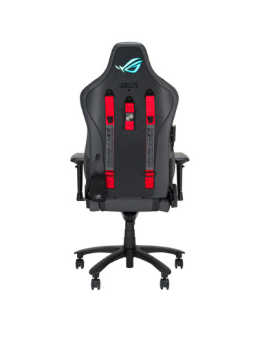 ASUS ROG Chariot X Sedia per gaming universale Sedia imbottita tappezzata Grigio