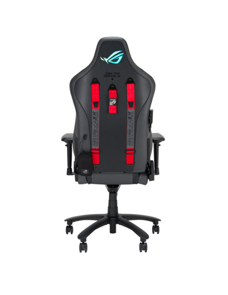 ASUS ROG Chariot X Sedia per gaming universale Sedia imbottita tappezzata Grigio