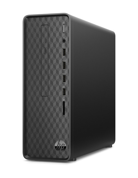 HP Slim Desktop S01-pF2013nl Intel® Celeron® G5905 8 GB DDR4-SDRAM 256 GB SSD Windows 11 Home Tower PC Nero