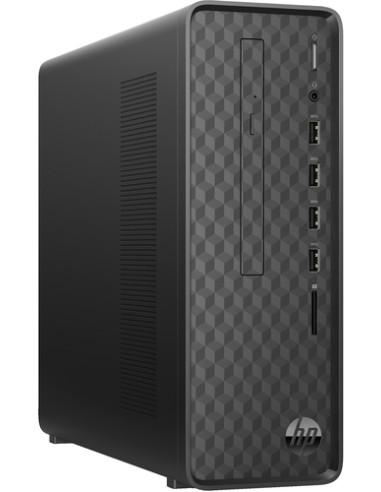 HP Slim Desktop S01-pF2013nl Intel® Celeron® G5905 8 GB DDR4-SDRAM 256 GB SSD Windows 11 Home Tower PC Nero