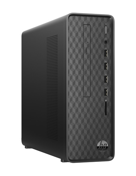 HP Slim Desktop S01-pF2013nl Intel® Celeron® G5905 8 GB DDR4-SDRAM 256 GB SSD Windows 11 Home Tower PC Nero