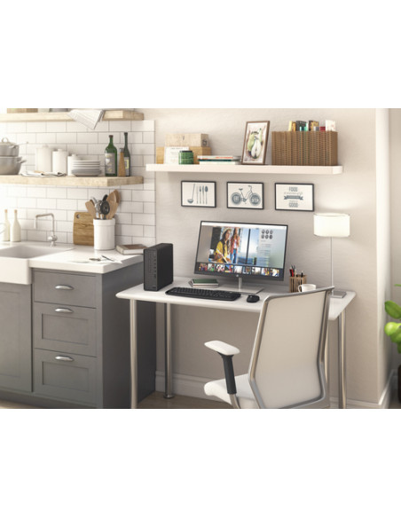 HP Slim Desktop S01-pF2013nl Intel® Celeron® G5905 8 GB DDR4-SDRAM 256 GB SSD Windows 11 Home Tower PC Nero