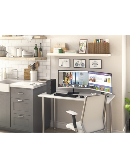 HP Slim Desktop S01-pF2013nl Intel® Celeron® G5905 8 GB DDR4-SDRAM 256 GB SSD Windows 11 Home Tower PC Nero