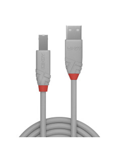 Lindy 36685 cavo USB USB 2.0 5 m USB A USB B Grigio 2