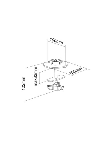 Multibrackets 3408 Accessorio per il montaggio del monitor