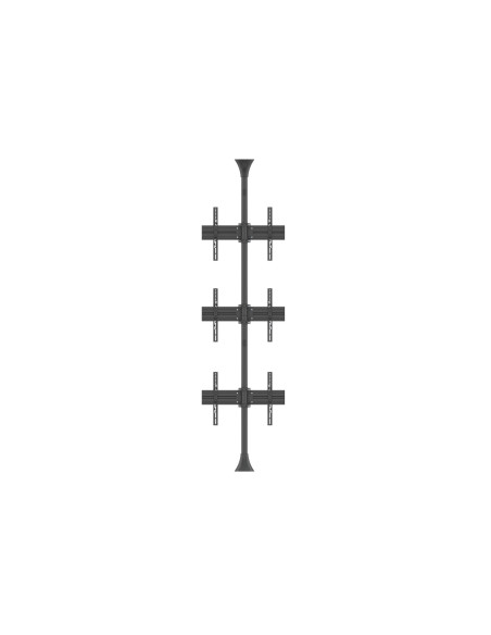 Multibrackets 3644 Supporto per display espositivi 165,1 cm (65") Nero