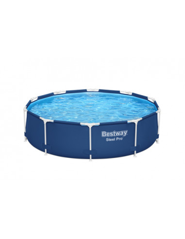 Bestway Steel Pro 56677 / 23 piscina fuori terra Piscina con bordi Piscina rotonda 4678 L Blu