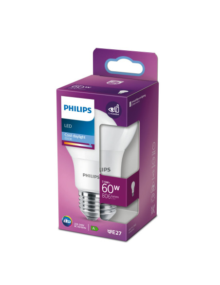 Philips Lampadina 60 W A60S E27