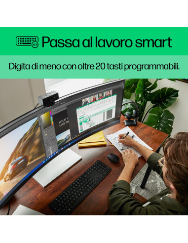 HP Combo tastiera e mouse wireless 650