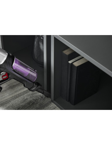 Rowenta RH2037 Aspirapolvere a bastone 2 in 1 Batteria Secco Senza sacchetto 0,4 L 250 W Nero, Viola