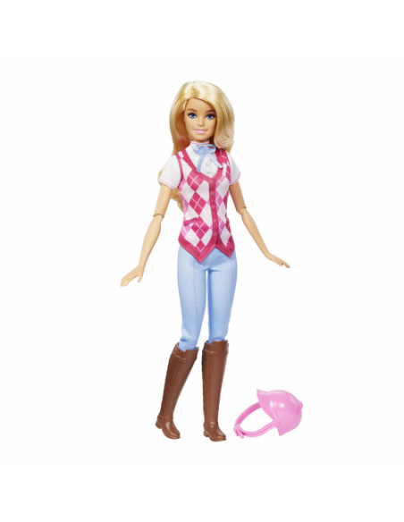 Barbie Mysteries The Great Horse Chase Bambola 'Malibu' Con Abiti E Accessori Da Equitazione