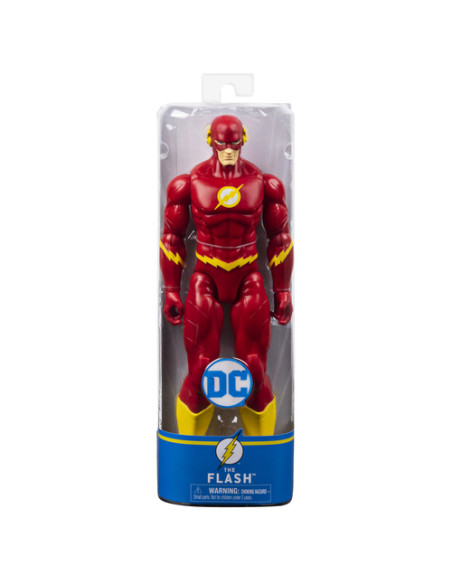 DC Comics | FLASH | Personaggio Flash 30 cm | Personaggio 30 cm con decorazioni originali e 11 punti di articolazione - Giocatto