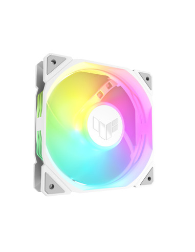 ASUS TUF GAMING TR120 ARGB REVERSE 3IN1 White Case per computer Raffreddatore d'aria 12 cm Bianco