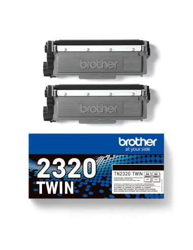 Brother TN-2320TWIN cartuccia toner 1 pz Originale Nero