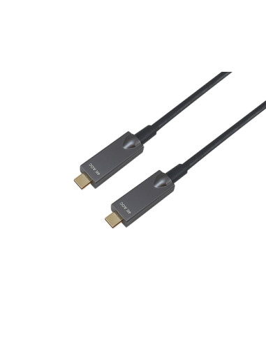 Equip 119461 Cavo ottico attivo USB-C-C, M/M, 5,0 m, PD 60W, 4K/60Hz, 10Gbps, Video+Dati+PD