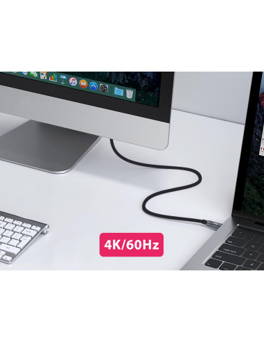Equip 119461 Cavo ottico attivo USB-C-C, M/M, 5,0 m, PD 60W, 4K/60Hz, 10Gbps, Video+Dati+PD