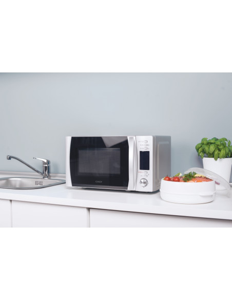 Candy COOKinApp CMXG22DS/ST Acciaio inox Microonde con grill Superficie piana 22 L 800 W