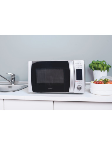 Candy COOKinApp CMXG22DS/ST Acciaio inox Microonde con grill Superficie piana 22 L 800 W