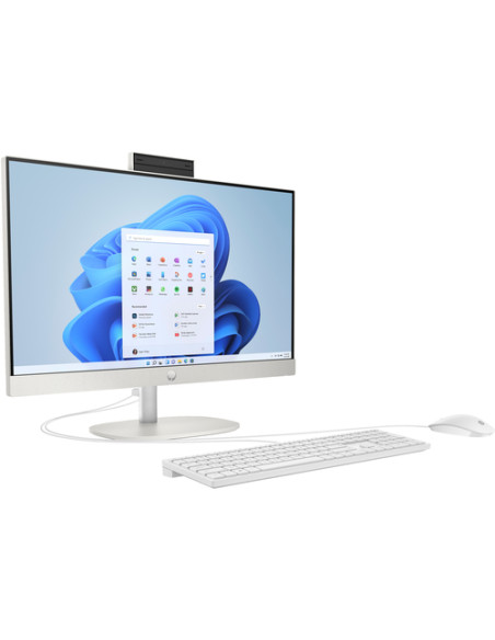 HP 24-cr0059nl Intel® Core™ i7 i7-1355U 60,5 cm (23.8") 1920 x 1080 Pixel PC All-in-one 16 GB DDR4-SDRAM 512 GB SSD Windows 1
