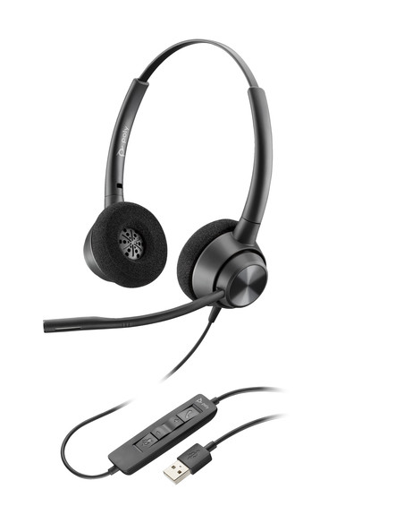 POLY Cuffia monofonica USB-A EncorePro 310 TAA