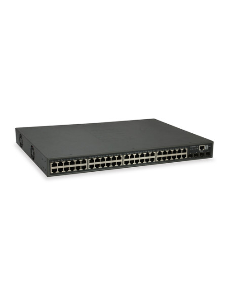 LevelOne GTP-5271 switch di rete Gestito L3 Gigabit Ethernet (10/100/1000) Supporto Power over Ethernet (PoE) Grigio