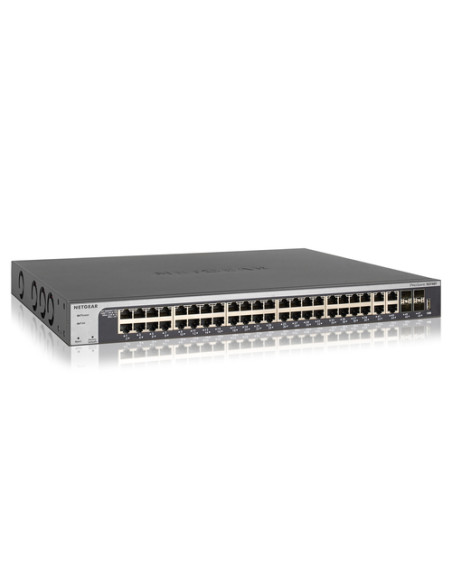NETGEAR XS748T-100NES switch di rete Gestito L2+/L3 10G Ethernet (100/1000/10000) Nero