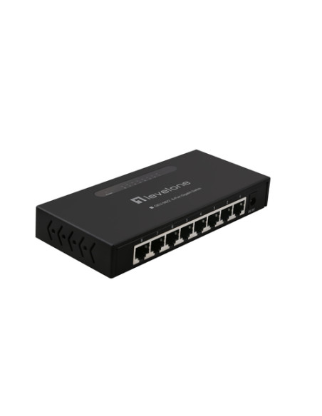 LevelOne GEU-0822 switch di rete Non gestito Gigabit Ethernet (10/100/1000) Nero