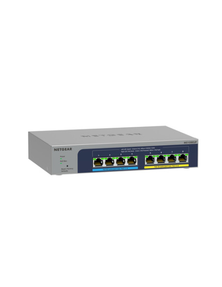 NETGEAR 8-port Ultra60 PoE++ Multi-Gigabit (2.5G) Ethernet Plus Switch Gestito L2/L3 2.5G Ethernet (100/1000/2500) Supporto Powe