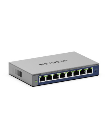 NETGEAR GS108Ev4 Non gestito L2/L3 Gigabit Ethernet (10/100/1000) Grigio